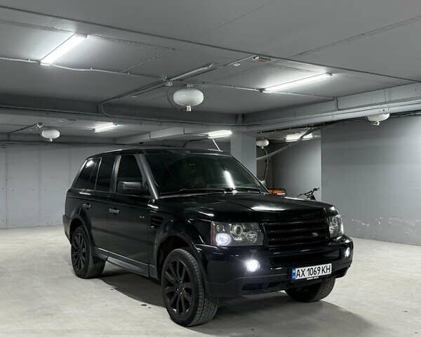 Черный Ленд Ровер Рендж Ровер Спорт, объемом двигателя 4.2 л и пробегом 250 тыс. км за 9500 $, фото 1 на Automoto.ua