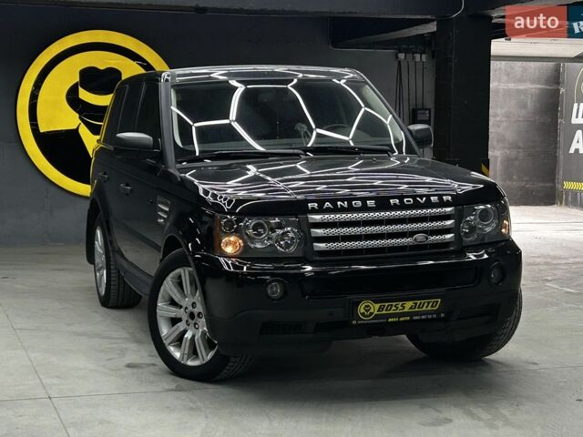 Чорний Ленд Ровер Range Rover Sport, об'ємом двигуна 4.2 л та пробігом 207 тис. км за 8200 $, фото 1 на Automoto.ua