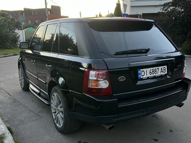 Черный Ленд Ровер Рендж Ровер Спорт, объемом двигателя 4.2 л и пробегом 280 тыс. км за 8200 $, фото 2 на Automoto.ua