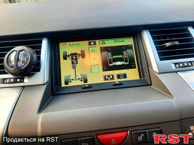 Чорний Ленд Ровер Range Rover Sport, об'ємом двигуна 4.2 л та пробігом 161 тис. км за 10500 $, фото 9 на Automoto.ua