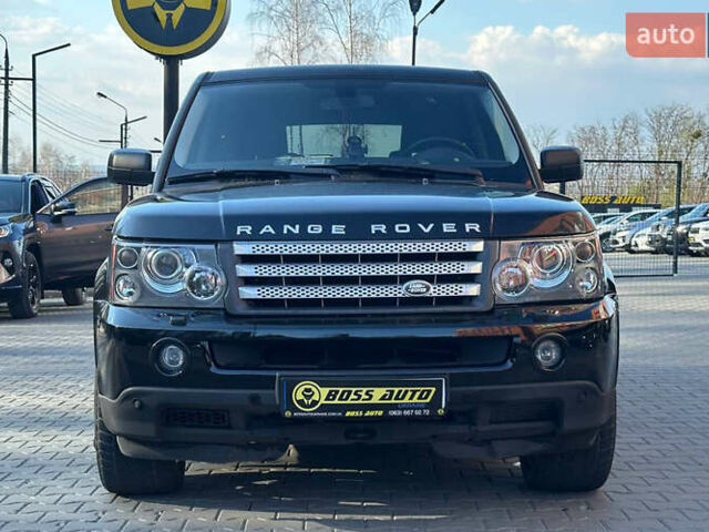 Чорний Ленд Ровер Range Rover Sport, об'ємом двигуна 4.2 л та пробігом 207 тис. км за 9600 $, фото 1 на Automoto.ua
