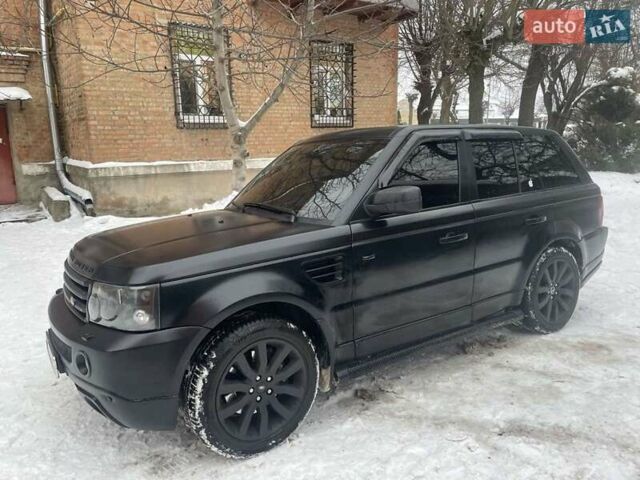 Чорний Ленд Ровер Range Rover Sport, об'ємом двигуна 4.2 л та пробігом 290 тис. км за 10000 $, фото 4 на Automoto.ua