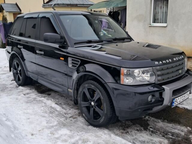 Чорний Ленд Ровер Range Rover Sport, об'ємом двигуна 2.7 л та пробігом 238 тис. км за 11999 $, фото 1 на Automoto.ua