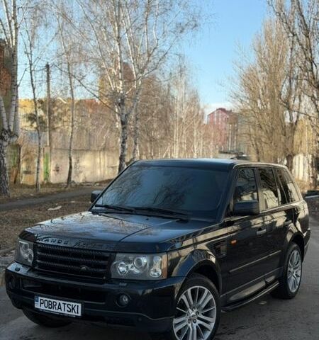 Черный Ленд Ровер Рендж Ровер Спорт, объемом двигателя 4.2 л и пробегом 295 тыс. км за 9500 $, фото 1 на Automoto.ua
