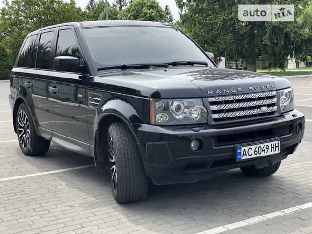 Чорний Ленд Ровер Range Rover Sport, об'ємом двигуна 4.2 л та пробігом 210 тис. км за 10100 $, фото 1 на Automoto.ua