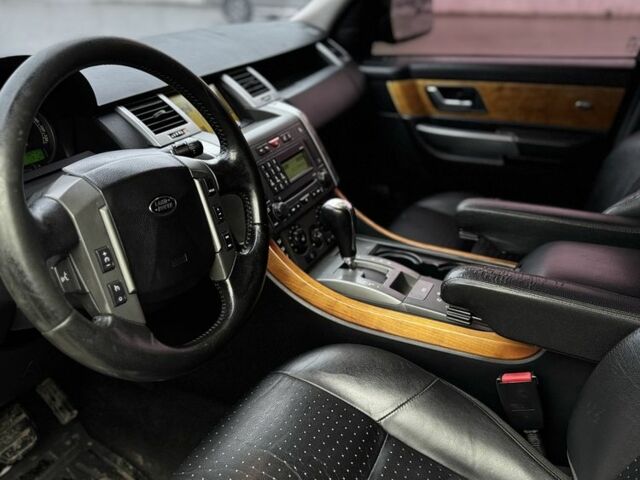 Чорний Ленд Ровер Range Rover Sport, об'ємом двигуна 4.2 л та пробігом 355 тис. км за 6999 $, фото 9 на Automoto.ua