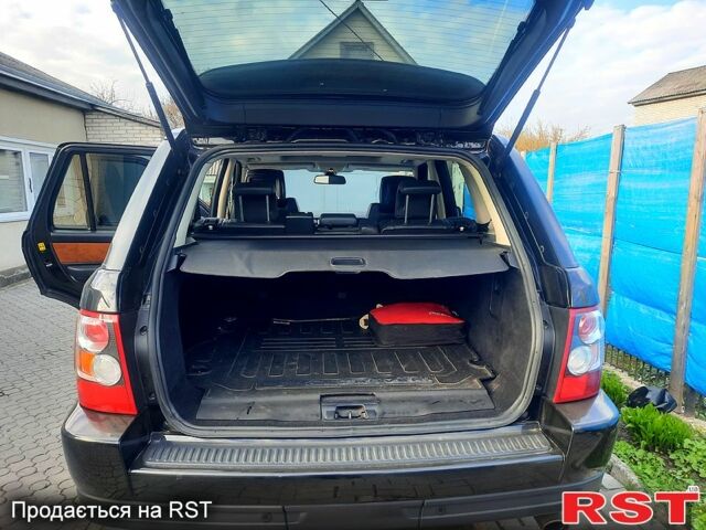 Чорний Ленд Ровер Range Rover Sport, об'ємом двигуна 4.2 л та пробігом 161 тис. км за 10500 $, фото 6 на Automoto.ua