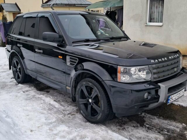 Чорний Ленд Ровер Range Rover Sport, об'ємом двигуна 2.7 л та пробігом 239 тис. км за 12500 $, фото 2 на Automoto.ua
