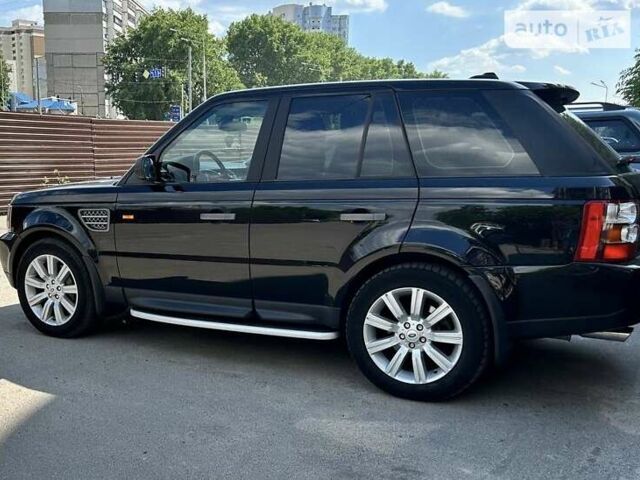 Чорний Ленд Ровер Range Rover Sport, об'ємом двигуна 4.2 л та пробігом 216 тис. км за 17000 $, фото 15 на Automoto.ua