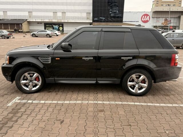 Черный Ленд Ровер Рендж Ровер Спорт, объемом двигателя 4.2 л и пробегом 210 тыс. км за 9900 $, фото 1 на Automoto.ua