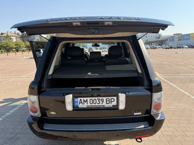 Чорний Ленд Ровер Range Rover Sport, об'ємом двигуна 3.6 л та пробігом 227 тис. км за 8798 $, фото 15 на Automoto.ua