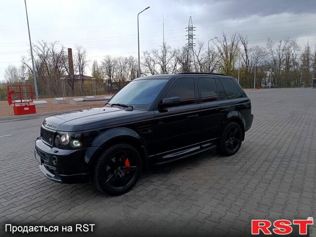 Чорний Ленд Ровер Range Rover Sport, об'ємом двигуна 4.2 л та пробігом 160 тис. км за 9200 $, фото 3 на Automoto.ua
