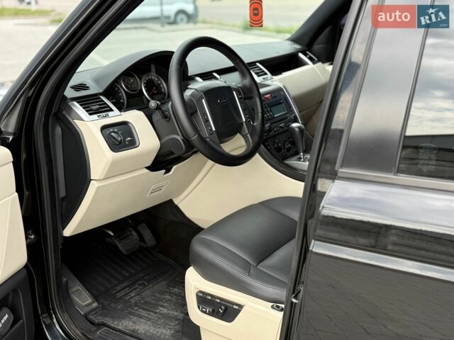 Чорний Ленд Ровер Range Rover Sport, об'ємом двигуна 4.2 л та пробігом 214 тис. км за 9450 $, фото 15 на Automoto.ua