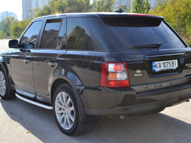 Чорний Ленд Ровер Range Rover Sport, об'ємом двигуна 4.4 л та пробігом 200 тис. км за 14999 $, фото 15 на Automoto.ua
