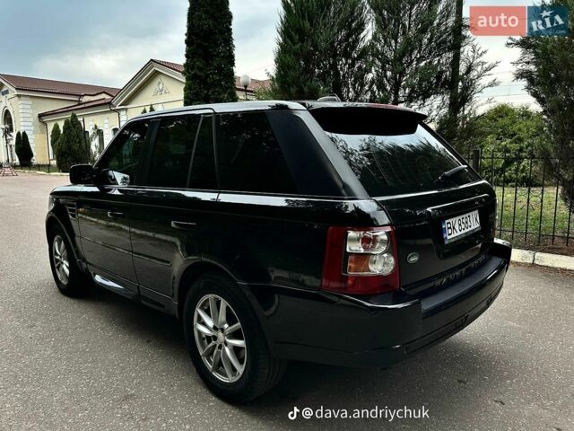 Чорний Ленд Ровер Range Rover Sport, об'ємом двигуна 2.72 л та пробігом 270 тис. км за 9300 $, фото 9 на Automoto.ua