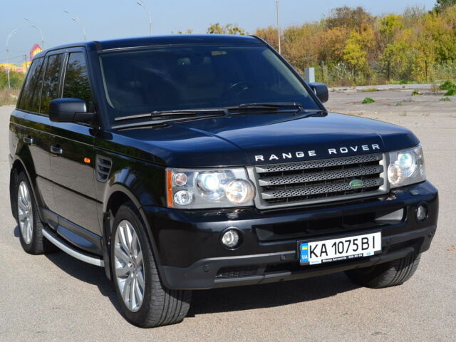 Чорний Ленд Ровер Range Rover Sport, об'ємом двигуна 4.4 л та пробігом 200 тис. км за 14999 $, фото 10 на Automoto.ua