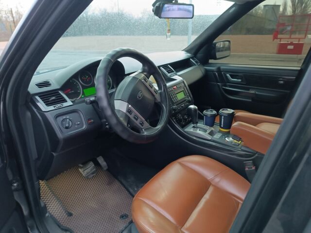 Черный Ленд Ровер Рендж Ровер Спорт, объемом двигателя 4.2 л и пробегом 160 тыс. км за 9200 $, фото 7 на Automoto.ua