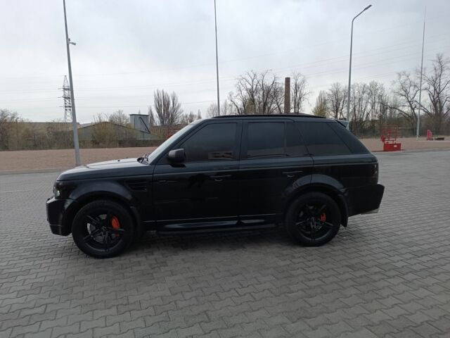 Черный Ленд Ровер Рендж Ровер Спорт, объемом двигателя 4.2 л и пробегом 160 тыс. км за 9200 $, фото 3 на Automoto.ua