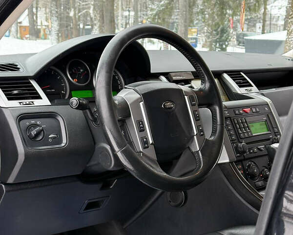 Чорний Ленд Ровер Range Rover Sport, об'ємом двигуна 4.2 л та пробігом 246 тис. км за 11200 $, фото 6 на Automoto.ua