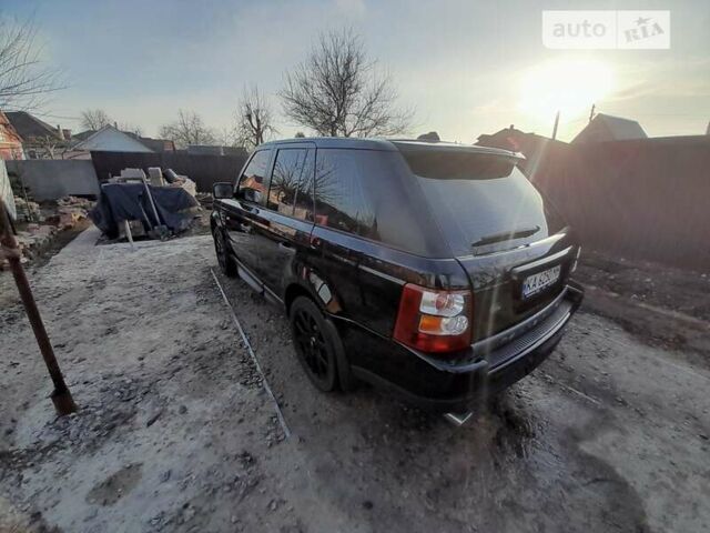 Чорний Ленд Ровер Range Rover Sport, об'ємом двигуна 4.4 л та пробігом 201 тис. км за 14300 $, фото 5 на Automoto.ua