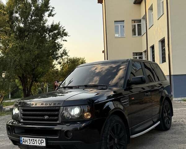 Черный Ленд Ровер Рендж Ровер Спорт, объемом двигателя 4.2 л и пробегом 245 тыс. км за 13000 $, фото 9 на Automoto.ua