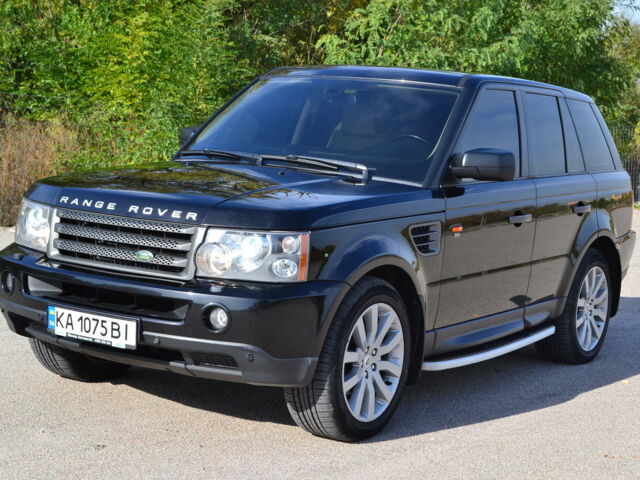 Чорний Ленд Ровер Range Rover Sport, об'ємом двигуна 4.4 л та пробігом 200 тис. км за 14999 $, фото 4 на Automoto.ua