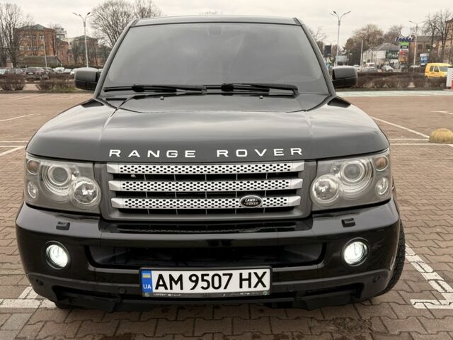 Черный Ленд Ровер Рендж Ровер Спорт, объемом двигателя 4.2 л и пробегом 210 тыс. км за 9900 $, фото 4 на Automoto.ua