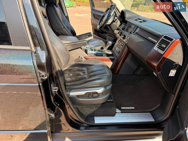 Чорний Ленд Ровер Range Rover Sport, об'ємом двигуна 3.63 л та пробігом 227 тис. км за 8800 $, фото 17 на Automoto.ua