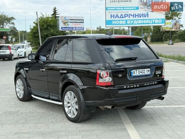 Чорний Ленд Ровер Range Rover Sport, об'ємом двигуна 4.2 л та пробігом 214 тис. км за 9450 $, фото 4 на Automoto.ua