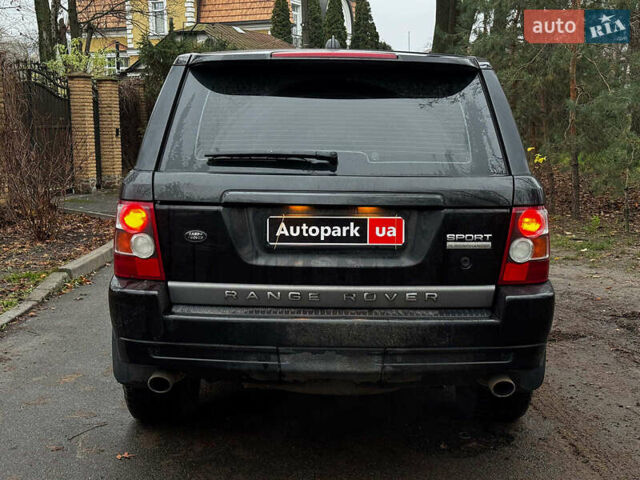 Черный Ленд Ровер Рендж Ровер Спорт, объемом двигателя 4.2 л и пробегом 246 тыс. км за 11490 $, фото 8 на Automoto.ua