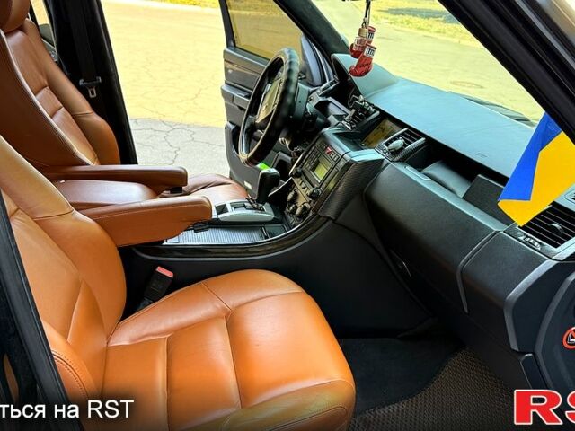 Чорний Ленд Ровер Range Rover Sport, об'ємом двигуна 4.2 л та пробігом 256 тис. км за 12500 $, фото 7 на Automoto.ua