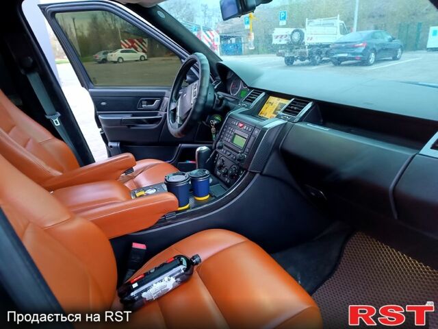 Чорний Ленд Ровер Range Rover Sport, об'ємом двигуна 4.2 л та пробігом 160 тис. км за 9200 $, фото 7 на Automoto.ua
