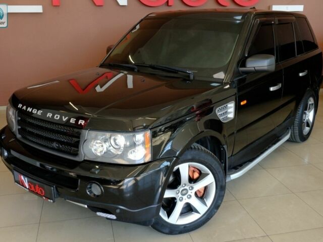 Чорний Ленд Ровер Range Rover Sport, об'ємом двигуна 4.2 л та пробігом 220 тис. км за 7900 $, фото 1 на Automoto.ua