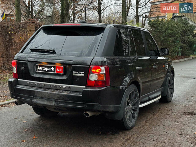 Черный Ленд Ровер Рендж Ровер Спорт, объемом двигателя 4.2 л и пробегом 246 тыс. км за 11490 $, фото 7 на Automoto.ua