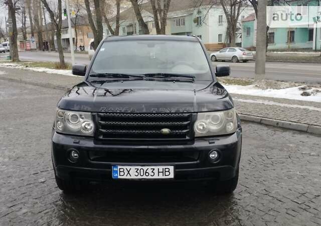 Чорний Ленд Ровер Range Rover Sport, об'ємом двигуна 2.7 л та пробігом 219 тис. км за 11500 $, фото 3 на Automoto.ua