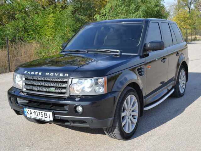 Чорний Ленд Ровер Range Rover Sport, об'ємом двигуна 4.4 л та пробігом 200 тис. км за 14999 $, фото 1 на Automoto.ua