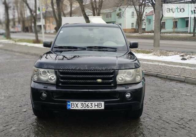 Чорний Ленд Ровер Range Rover Sport, об'ємом двигуна 2.7 л та пробігом 219 тис. км за 11500 $, фото 1 на Automoto.ua