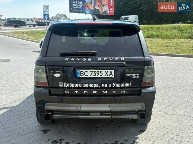 Чорний Ленд Ровер Range Rover Sport, об'ємом двигуна 2.7 л та пробігом 340 тис. км за 9500 $, фото 4 на Automoto.ua