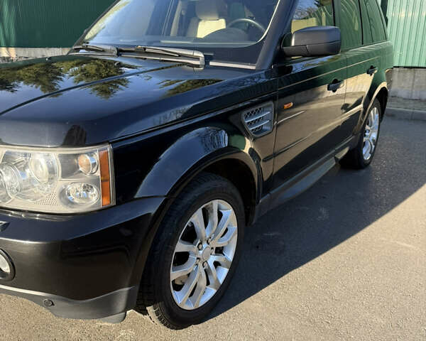 Чорний Ленд Ровер Range Rover Sport, об'ємом двигуна 4.2 л та пробігом 249 тис. км за 9400 $, фото 10 на Automoto.ua