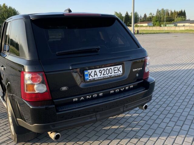 Чорний Ленд Ровер Range Rover Sport, об'ємом двигуна 4.4 л та пробігом 186 тис. км за 13000 $, фото 2 на Automoto.ua