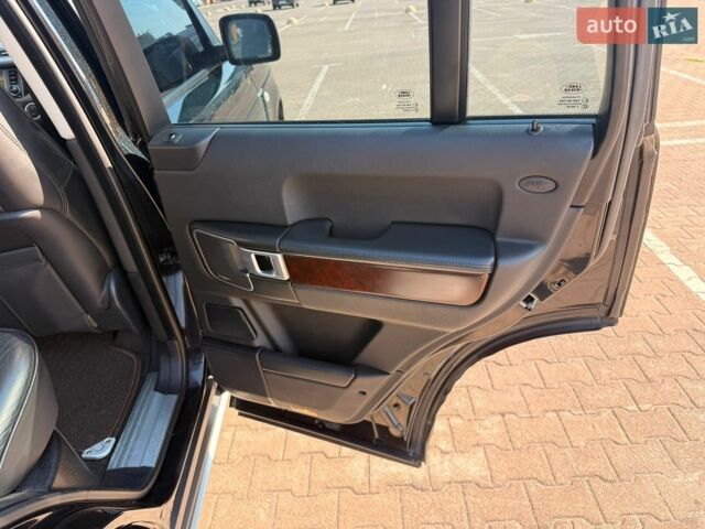 Чорний Ленд Ровер Range Rover Sport, об'ємом двигуна 3.63 л та пробігом 227 тис. км за 8800 $, фото 16 на Automoto.ua