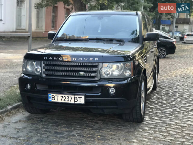 Черный Ленд Ровер Рендж Ровер Спорт, объемом двигателя 4.4 л и пробегом 200 тыс. км за 13000 $, фото 1 на Automoto.ua