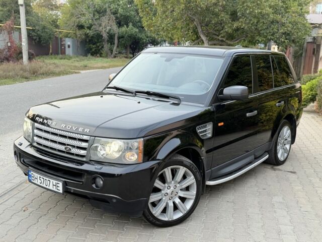 Чорний Ленд Ровер Range Rover Sport, об'ємом двигуна 4.2 л та пробігом 141 тис. км за 8931 $, фото 2 на Automoto.ua
