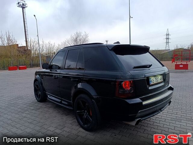 Чорний Ленд Ровер Range Rover Sport, об'ємом двигуна 4.2 л та пробігом 160 тис. км за 9200 $, фото 5 на Automoto.ua
