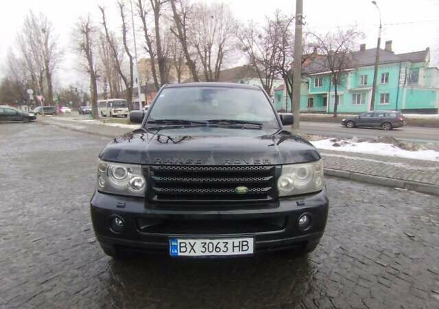 Чорний Ленд Ровер Range Rover Sport, об'ємом двигуна 2.7 л та пробігом 219 тис. км за 11500 $, фото 12 на Automoto.ua