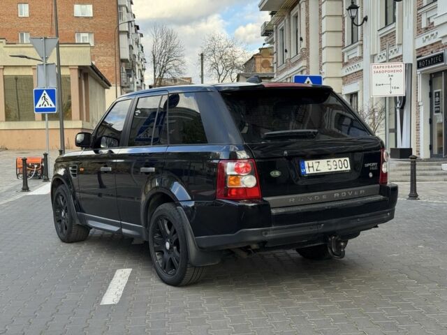 Чорний Ленд Ровер Range Rover Sport, об'ємом двигуна 2.7 л та пробігом 320 тис. км за 5500 $, фото 3 на Automoto.ua