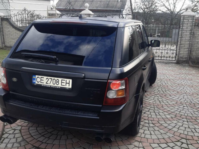 Чорний Ленд Ровер Range Rover Sport, об'ємом двигуна 3.6 л та пробігом 204 тис. км за 11000 $, фото 2 на Automoto.ua