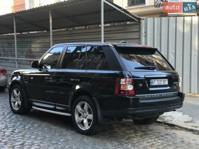 Чорний Ленд Ровер Range Rover Sport, об'ємом двигуна 4.4 л та пробігом 200 тис. км за 13000 $, фото 3 на Automoto.ua