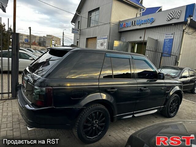 Чорний Ленд Ровер Range Rover Sport, об'ємом двигуна 4.4 л та пробігом 225 тис. км за 9900 $, фото 7 на Automoto.ua