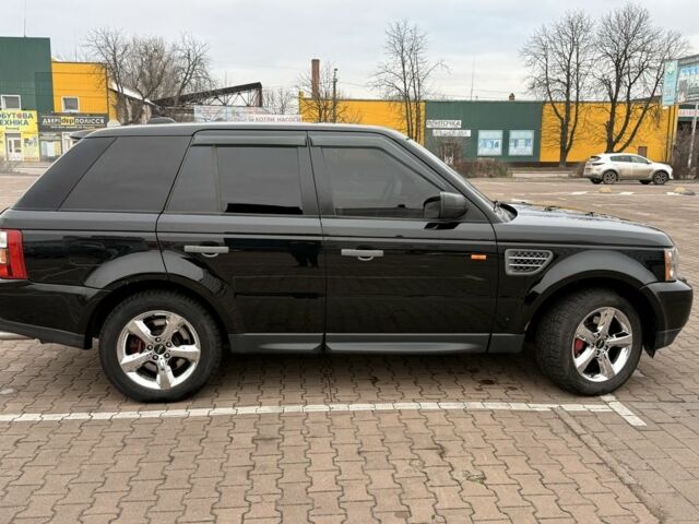Черный Ленд Ровер Рендж Ровер Спорт, объемом двигателя 4.2 л и пробегом 210 тыс. км за 9900 $, фото 3 на Automoto.ua